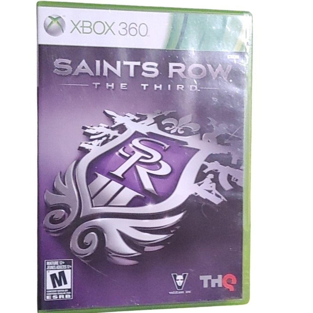 Saints Row The Third Xbox‎ 360 THQ Volition Action Open World Game Complete CIB